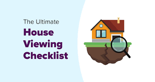 property viewing checklist
